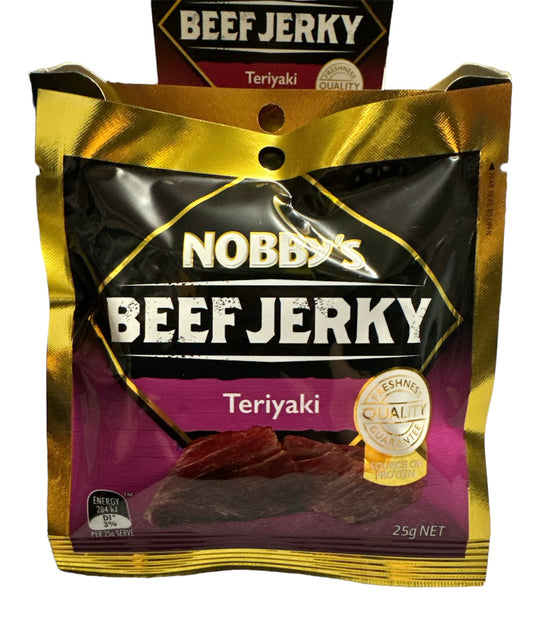 Nobby’s Beef Jerky Teriyaki