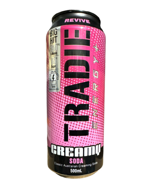 Tradie Energy Creamy Soda