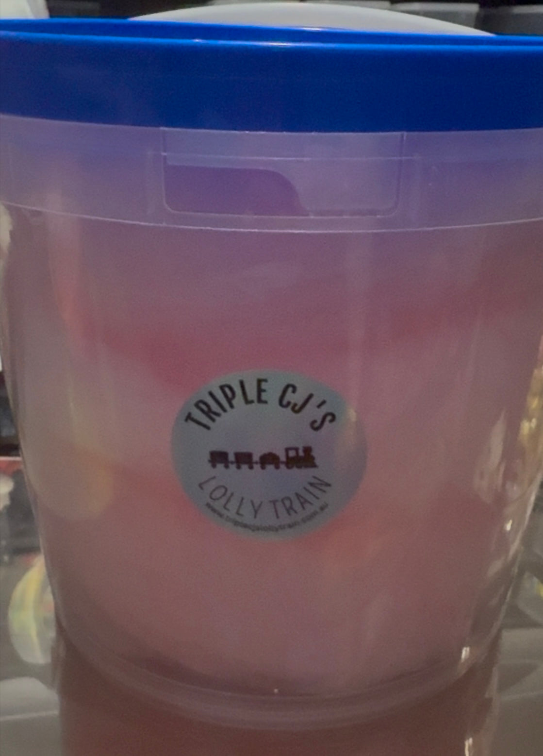 Large Fairy Floss Bucket