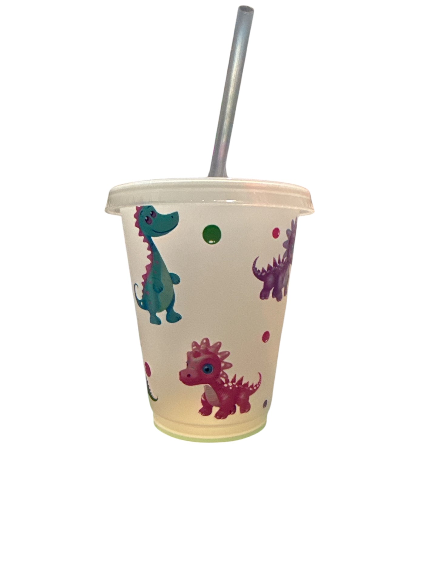 16oz Dinosaur Glow In The Dark Cold Cup