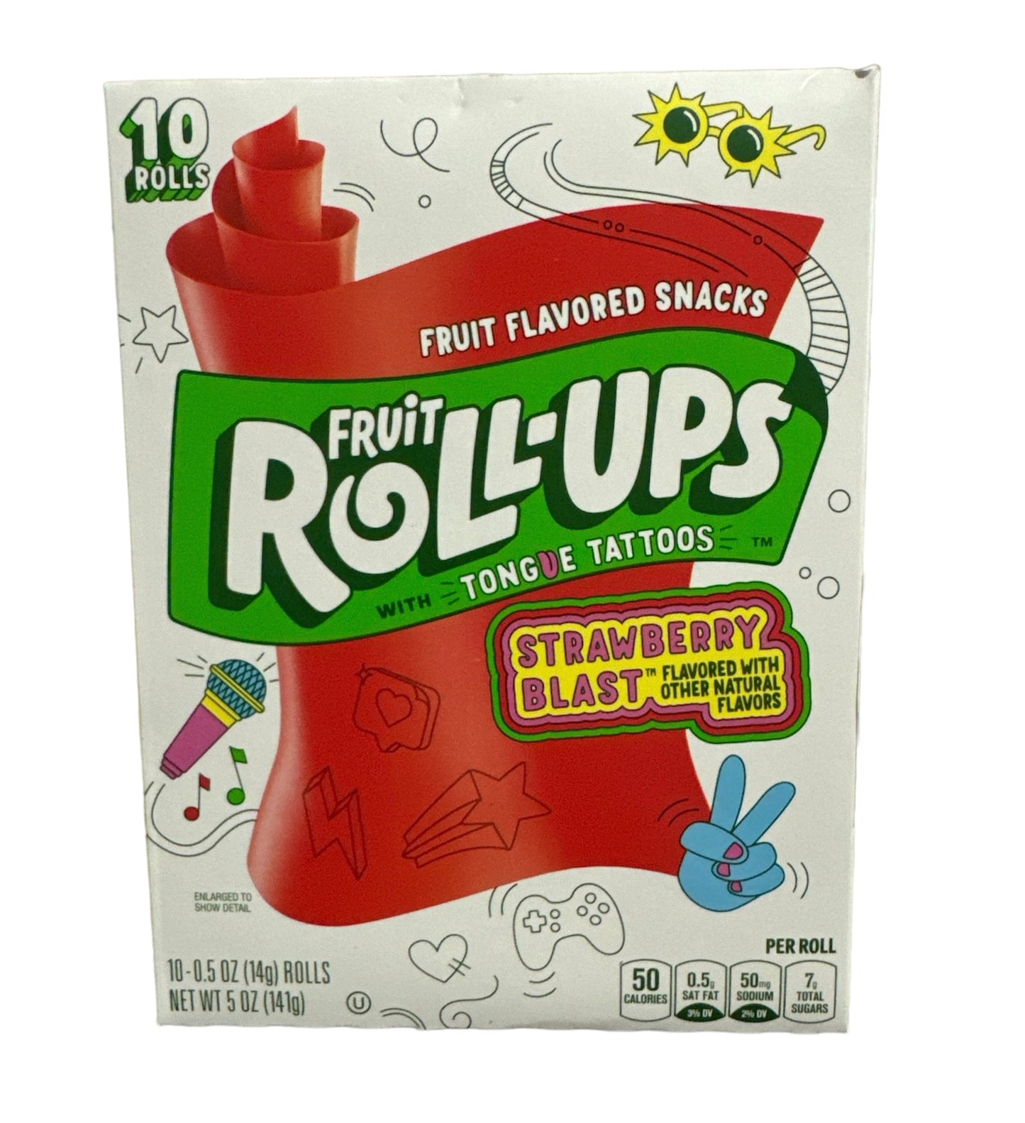 USA Fruit Roll-ups With Tongue Tattoos