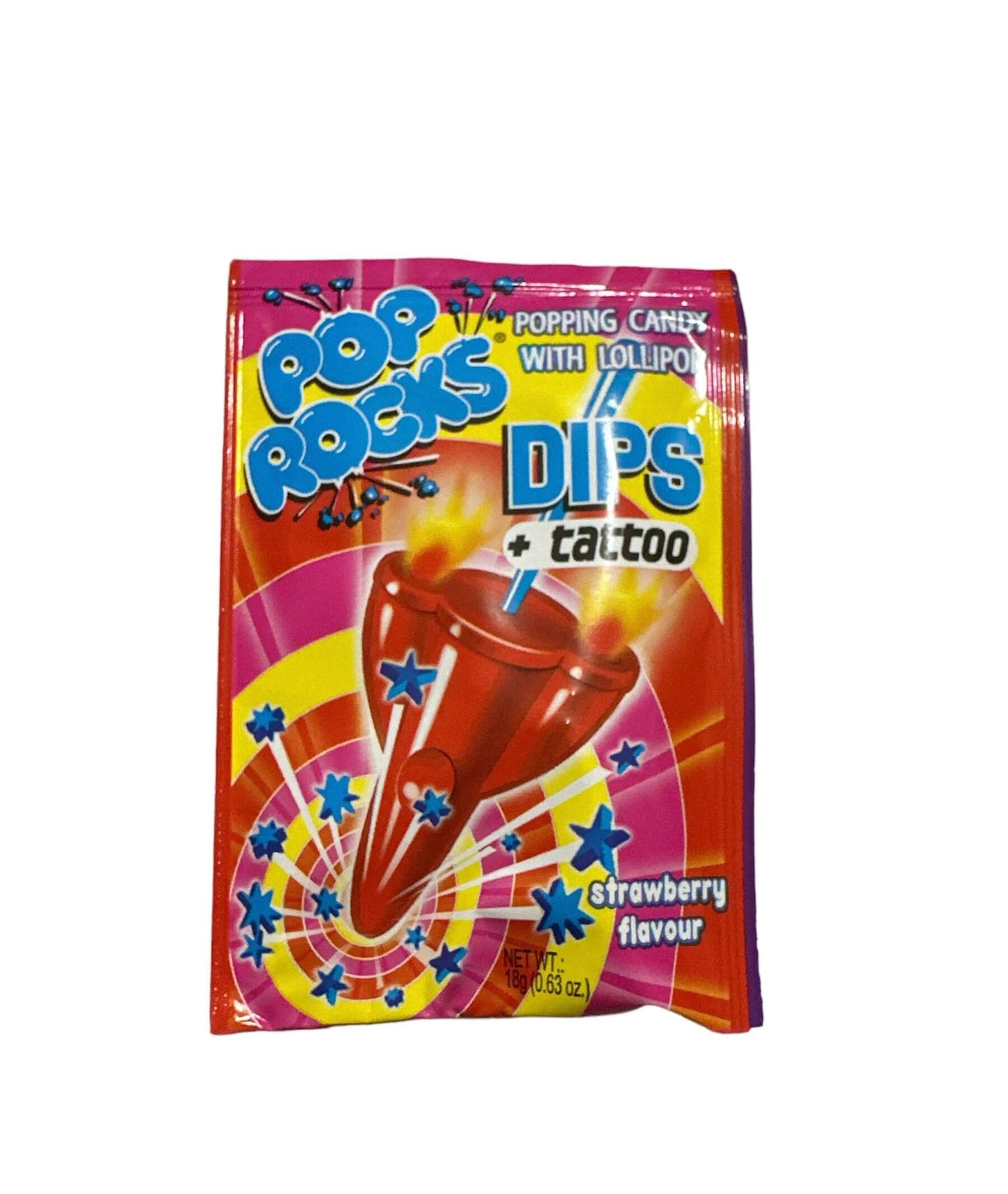 Pop Rocks Dip + Tattoo