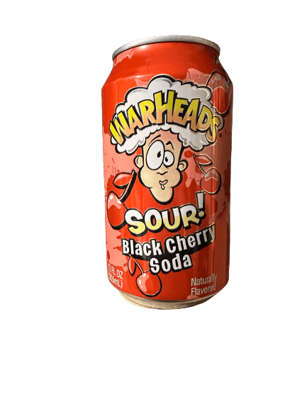 Warheads Sour Black Cherry Soda