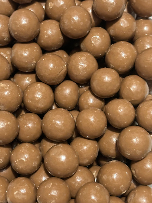 Choc malt balls