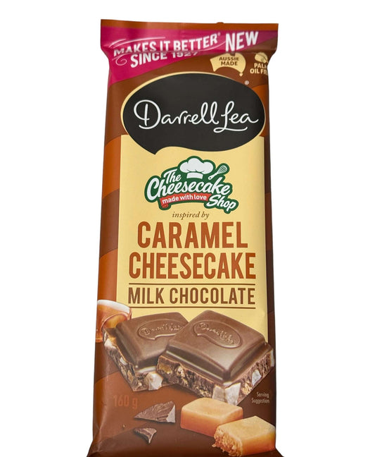 Darrell Lea caramel cheesecake BB 11/7/24